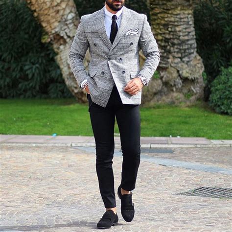 The Perfect Pair: Styling Black Pants with a Gray Suit Jacket